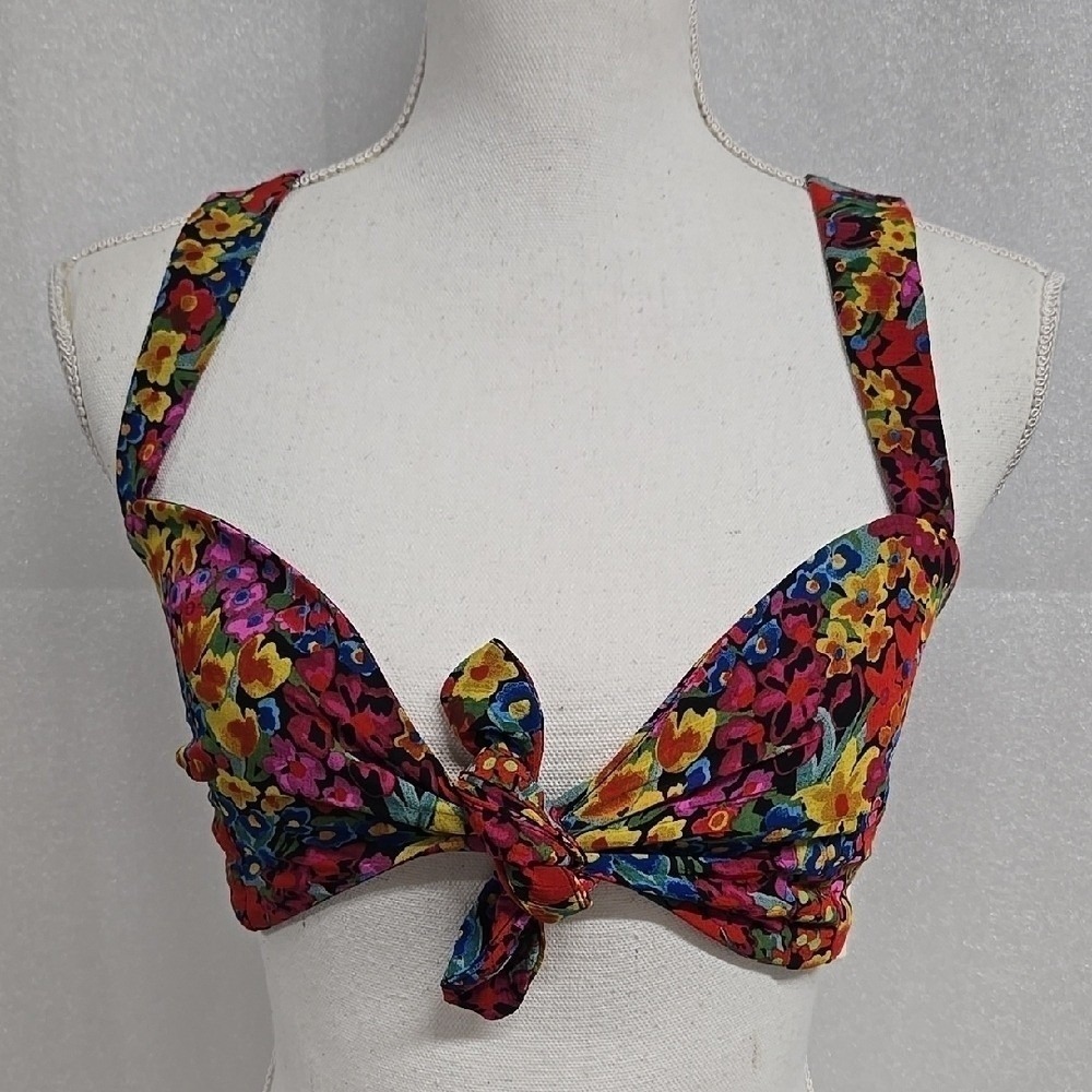 Show Me Your‎ Mumu Floral Bra Top Size S NWT